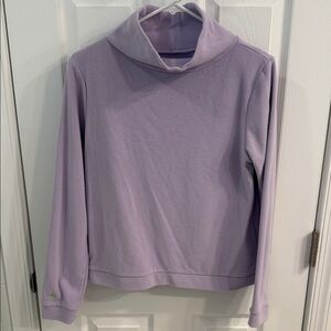 Dudley Stephens Park Slope Terry Turtleneck Sweater - Lavender